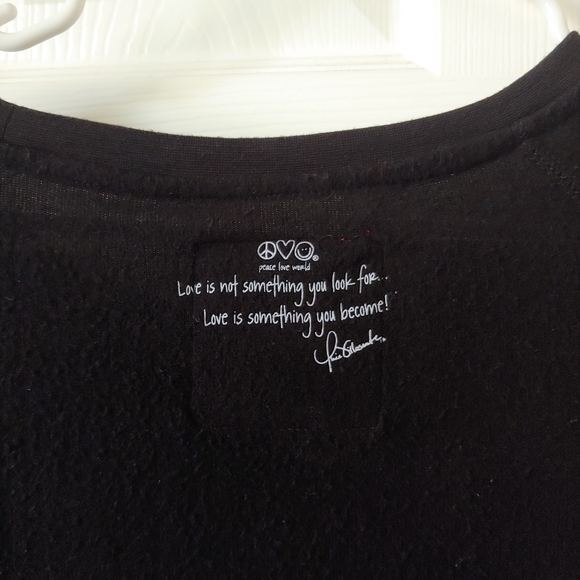 Peace Love World comfy top lovestruck -M/L - Picture 4 of 4